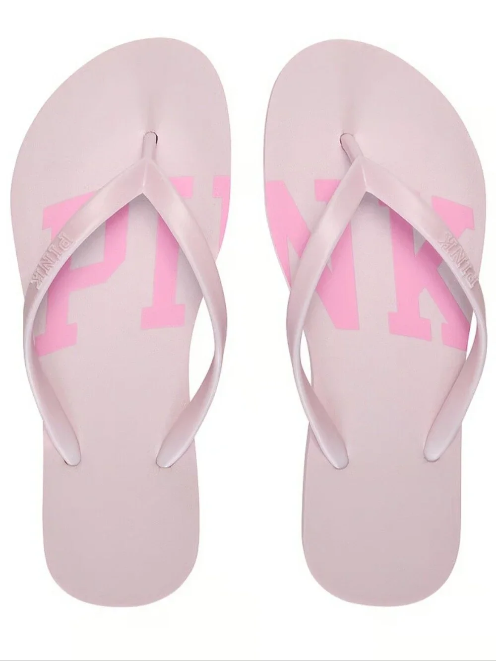 PINK Victoria's Secret Flip Flop Sandals in PINK TULIP Size 9 NWT